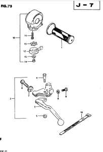 GS450 Left handle switch