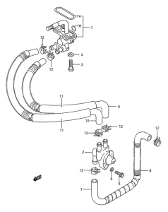 VS1400 Топливный кран