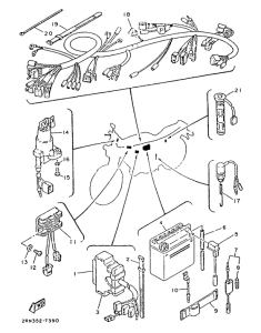 TZR125 Электрика 1