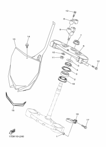 YZ250F Управление