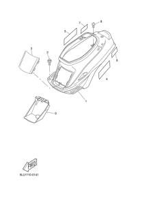 CW50 Боковые обтекатели