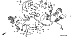 VT750C2 Harness wire