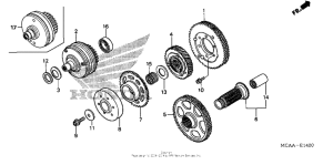 GL1800 (ABS) Первичный привод