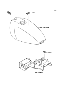 ZR400 Наклейки
