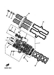 FZX250 Головка цилиндра