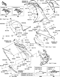 EX300 Cowling lowers(1 / 2)