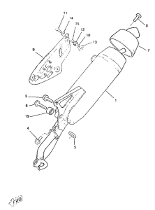 CW50RS Выхлопная система