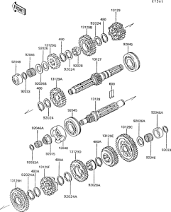 ZG1200 Трансмиссия