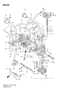 GS500 Carburetor assy