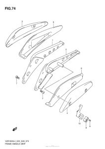 VZR1800Z Frame Handle Grip