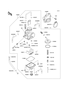 KX125 Carburetor(1 / 2)
