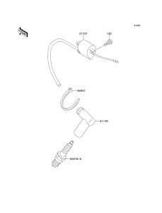 KX100 Система зажигания