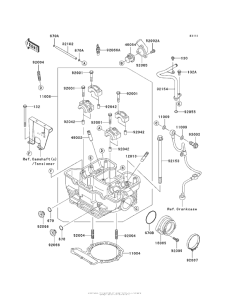 KL650 Головка цилиндров