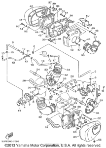 XV1100L Впускная система