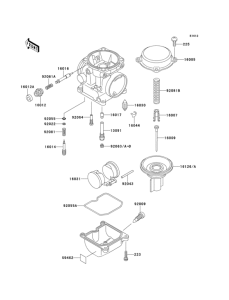  Карбюратор в разборе