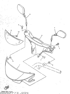 YN50R Обтекатель 1