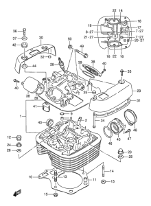 LS650 Головка цилиндров