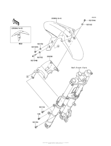 EX300 Крыло переднее