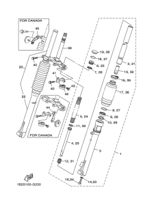  Передняя вилка