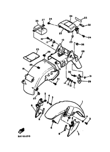 FZR1000 FZR1000D Крыло