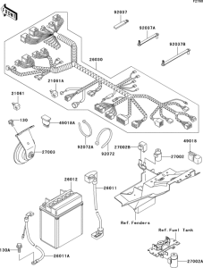 ER500 Электрика