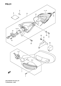 GSX-R600 Поворотники
