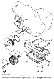 FZR400SUC Маслянный фильтр