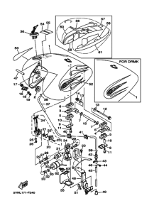 XV1700A XV17AW Tank fuel