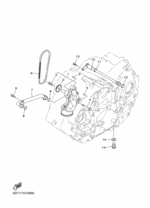 XVS950CU オイルポンプ