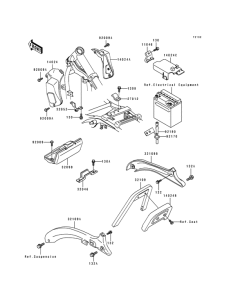 EN500 Ящик аккумуляторной батареи