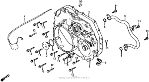 CX650 Трансмиссия