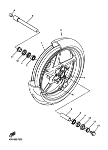YZF-R1 Transom + tube