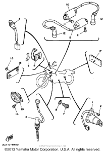 XV250 Электрика
