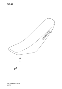 DR-Z125 Пружина