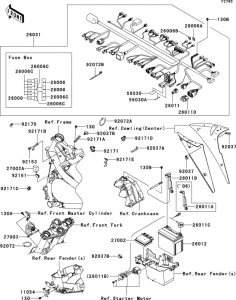 EX650 Электрика