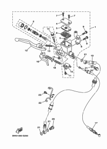 LTS125-C Главный тормозной цилиндр