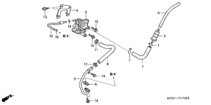ANF125T Воздушный клапан всасывания