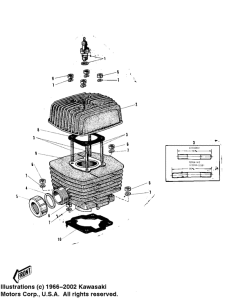 C2 Головка блока цилиндров / цилиндр
