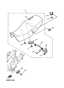 TZR125 Пружина