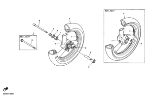 XJR1300 ﾌﾛﾝﾄﾎｲｰﾙ