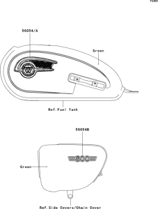 EJ800 Decals(green)(abf-acf)