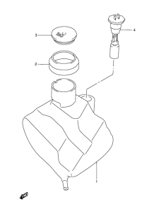 AJ50 Бак масляный