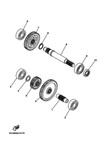 XP500 Трансмиссия