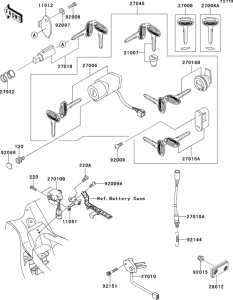  Замок зажигания
