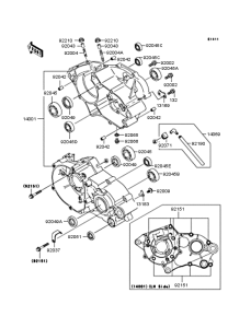  Картер двигателя