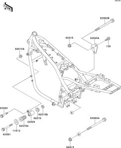 ZR1100 Рама ,крепежные детали