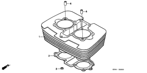 CMX250C Цилиндр
