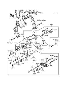 EX400 アクセサリ(エンジン ガード)