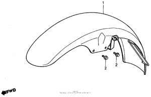 VF700C Переднее крыло