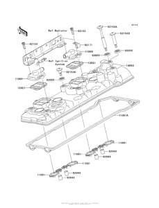 ZG1400 Крышка головки цилиндров